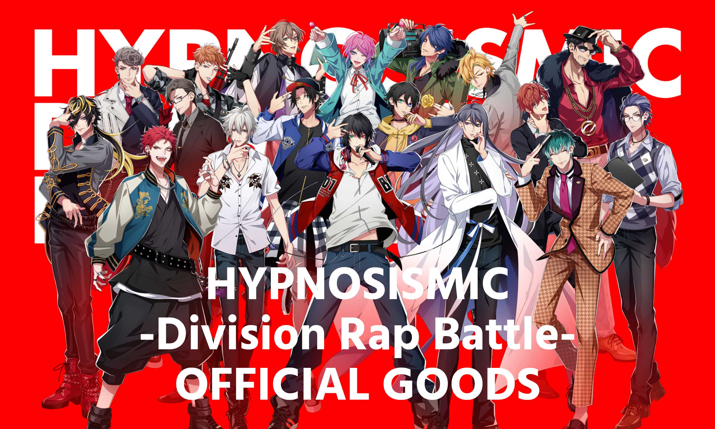 HYPNOSISMIC -Division Rap Battle-OFFICIAL GOODS