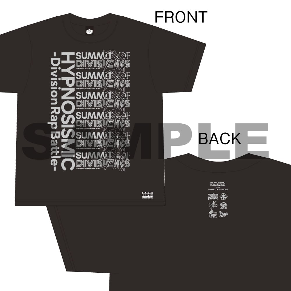 SUMMIT OF DIVISIONS Tシャツ(BLACK)