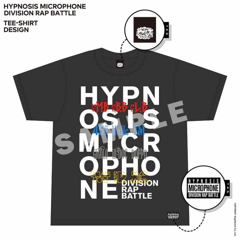 Tシャツ BLACK ヒプノシスマイク