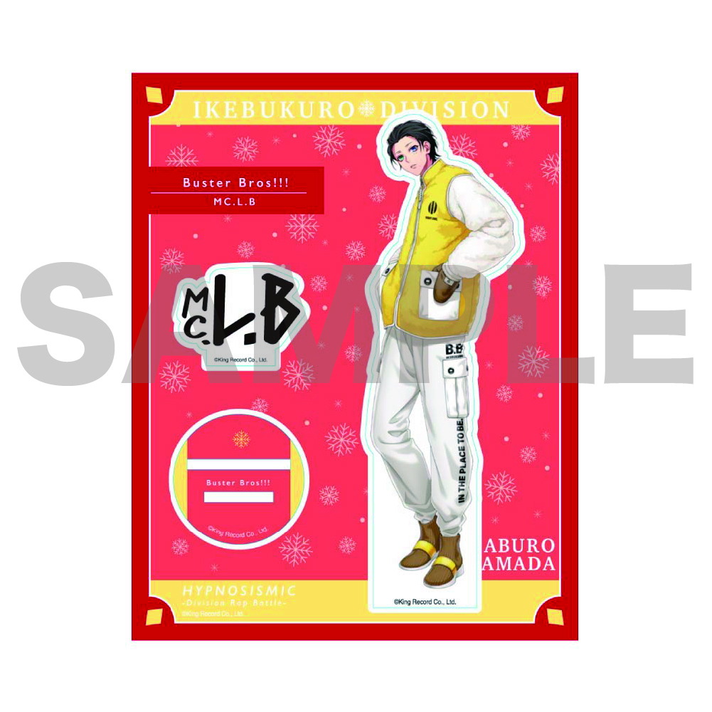 HYPNOSISMIC 山田三郎 アクリルスタンド　リンライ　オードトワレ HYPNOSISMIC -Division Rap Battle-OFFICIAL GOODS