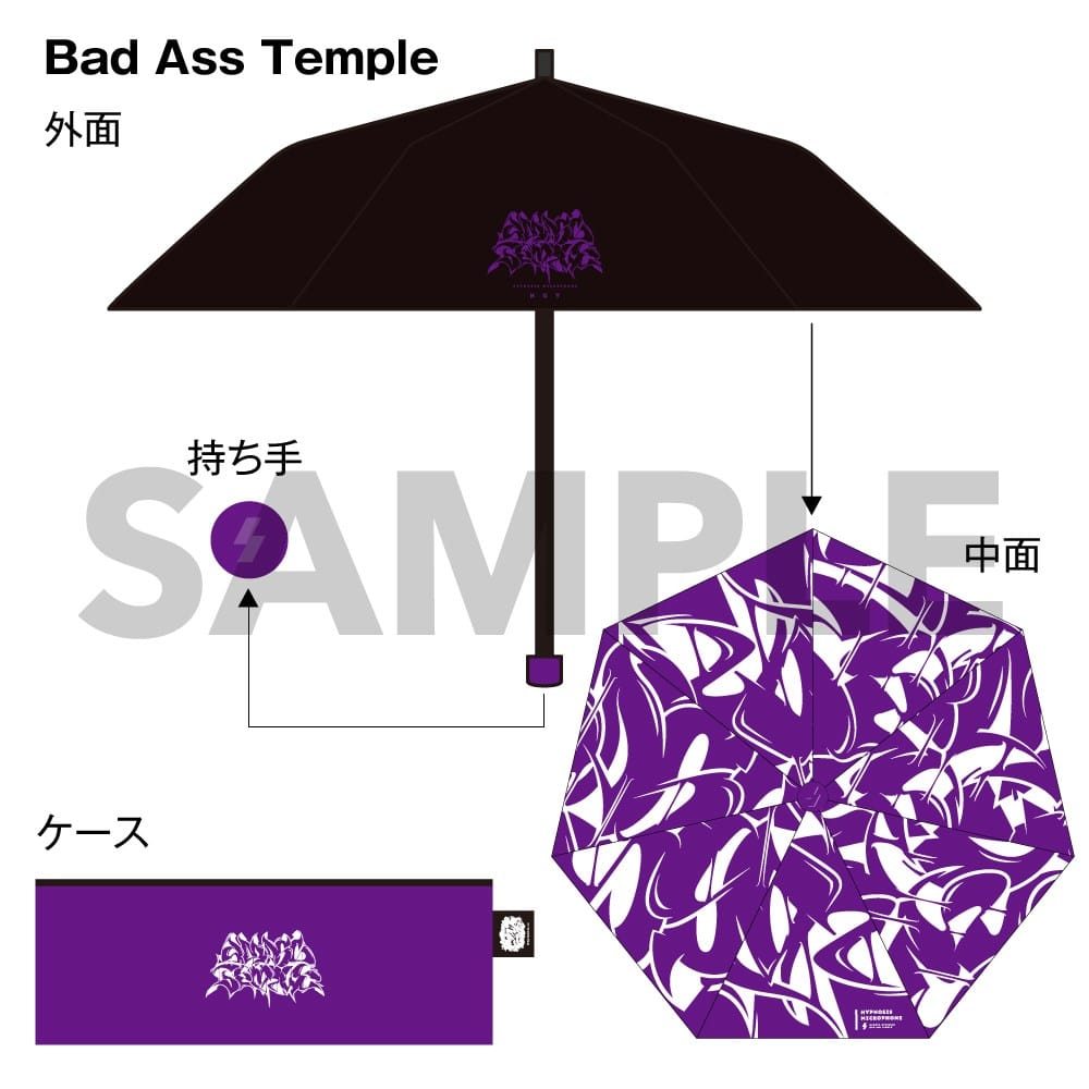 KING RECORDS STORE >晴雨兼用折りたたみ傘 ナゴヤ・ディビジョン／Bad