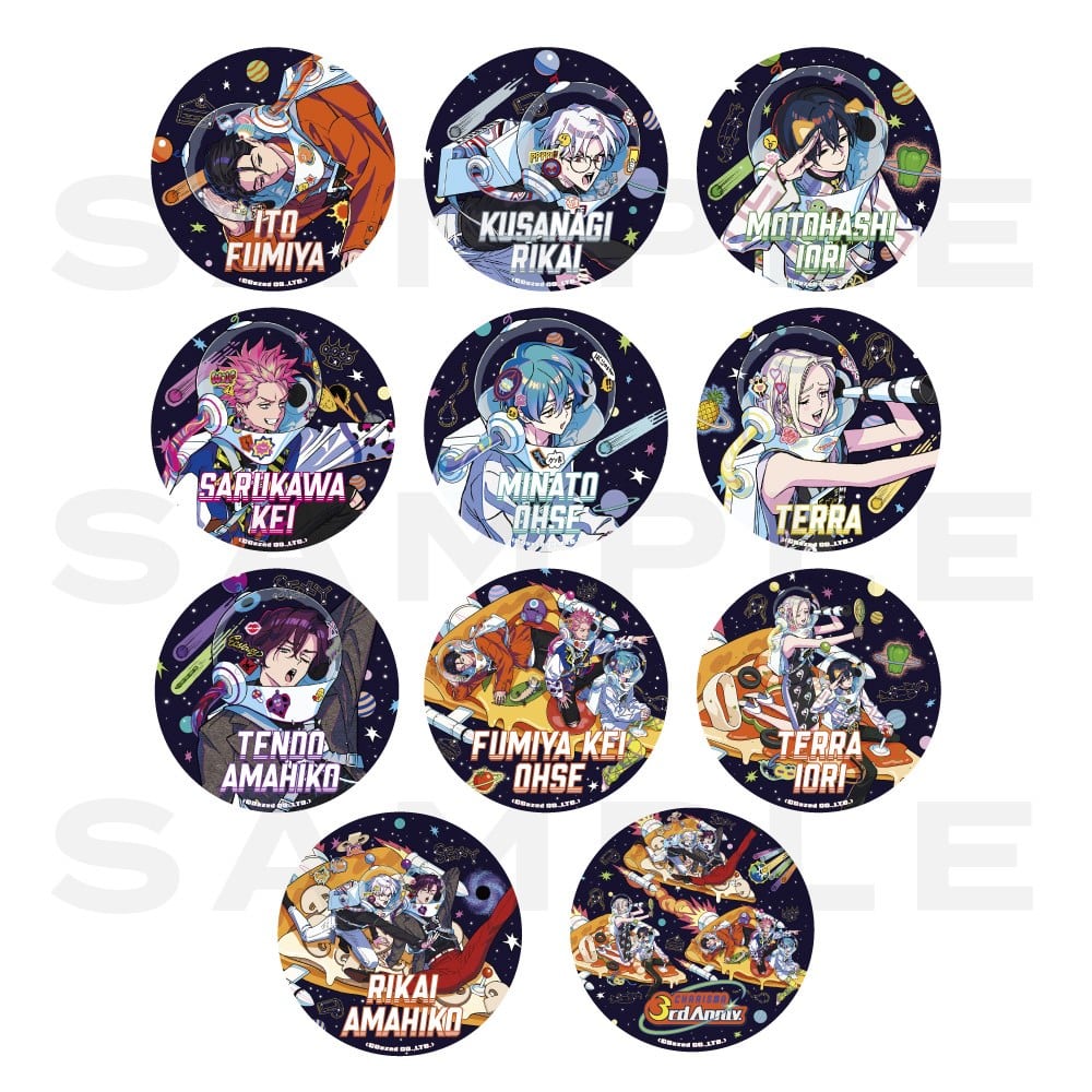 3rd Anniversary 缶バッジ 29個セット　カリスマ CHARISMA GARAGE OFFICIAL GOODS STORE