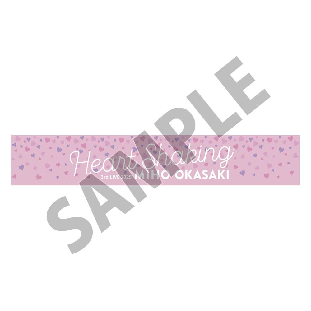 KING RECORDS STORE >マフラータオル【Miho Okasaki 3rd LIVE 2025