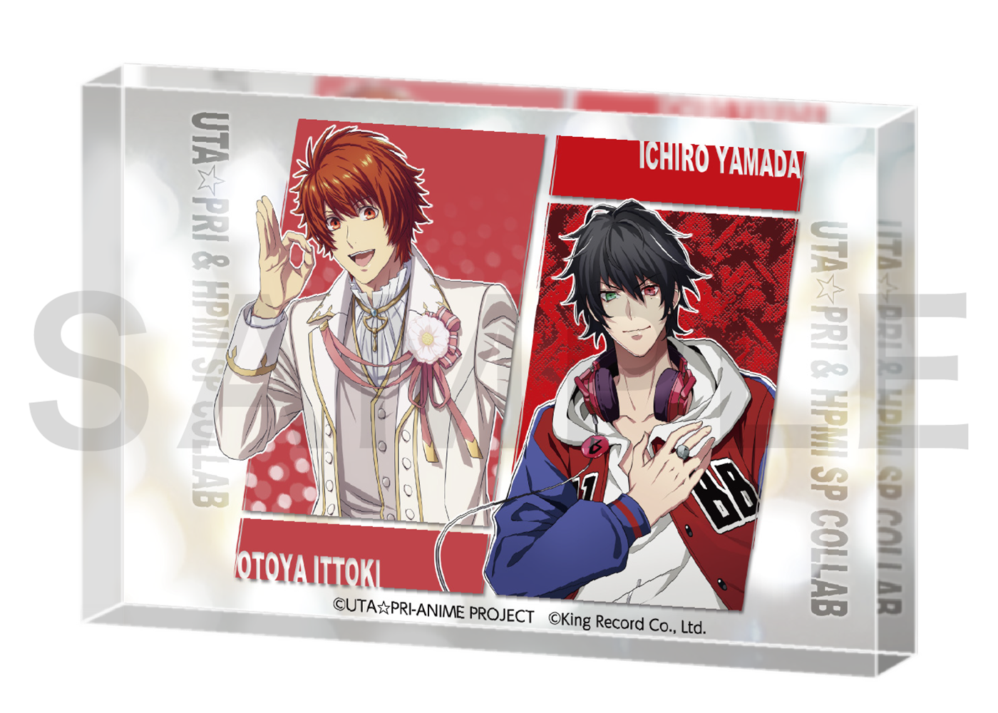 KING RECORDS STORE >アクリルブロック 音也&一郎(うた☆プリ&ヒプマイ