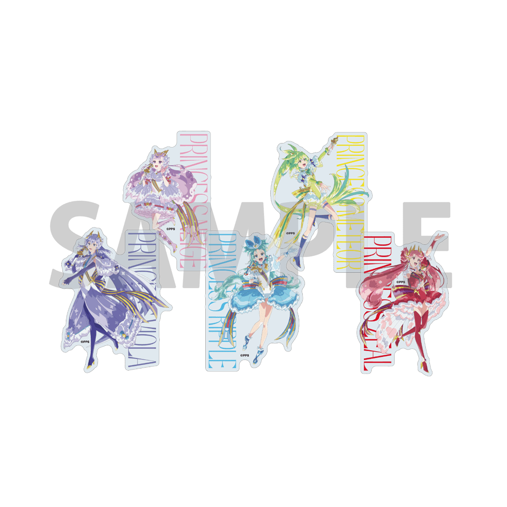 KING RECORDS STORE >クリアステッカーセット【オルケリア1st LIVE