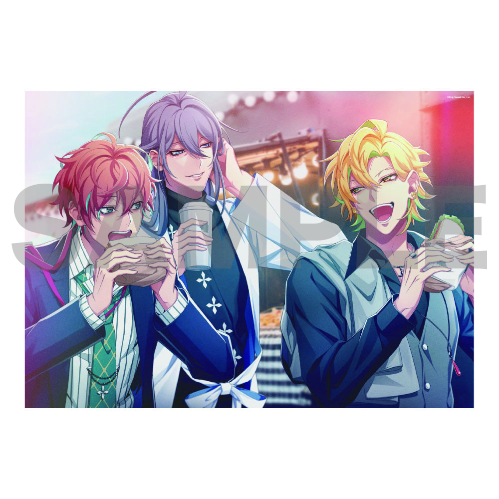 KING RECORDS STORE >CONNECT THE LINE クリアポスター シンジュク