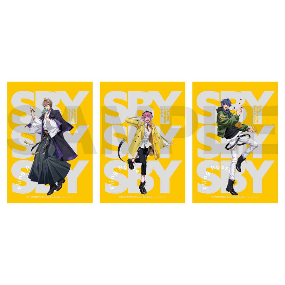 ヒプマイ ディッパーダン シブヤ FlingPosse コンプ12点セット ヒプノシスマイク』飴だ！本屋だ！スロットだ！シブヤ “Fling Posse