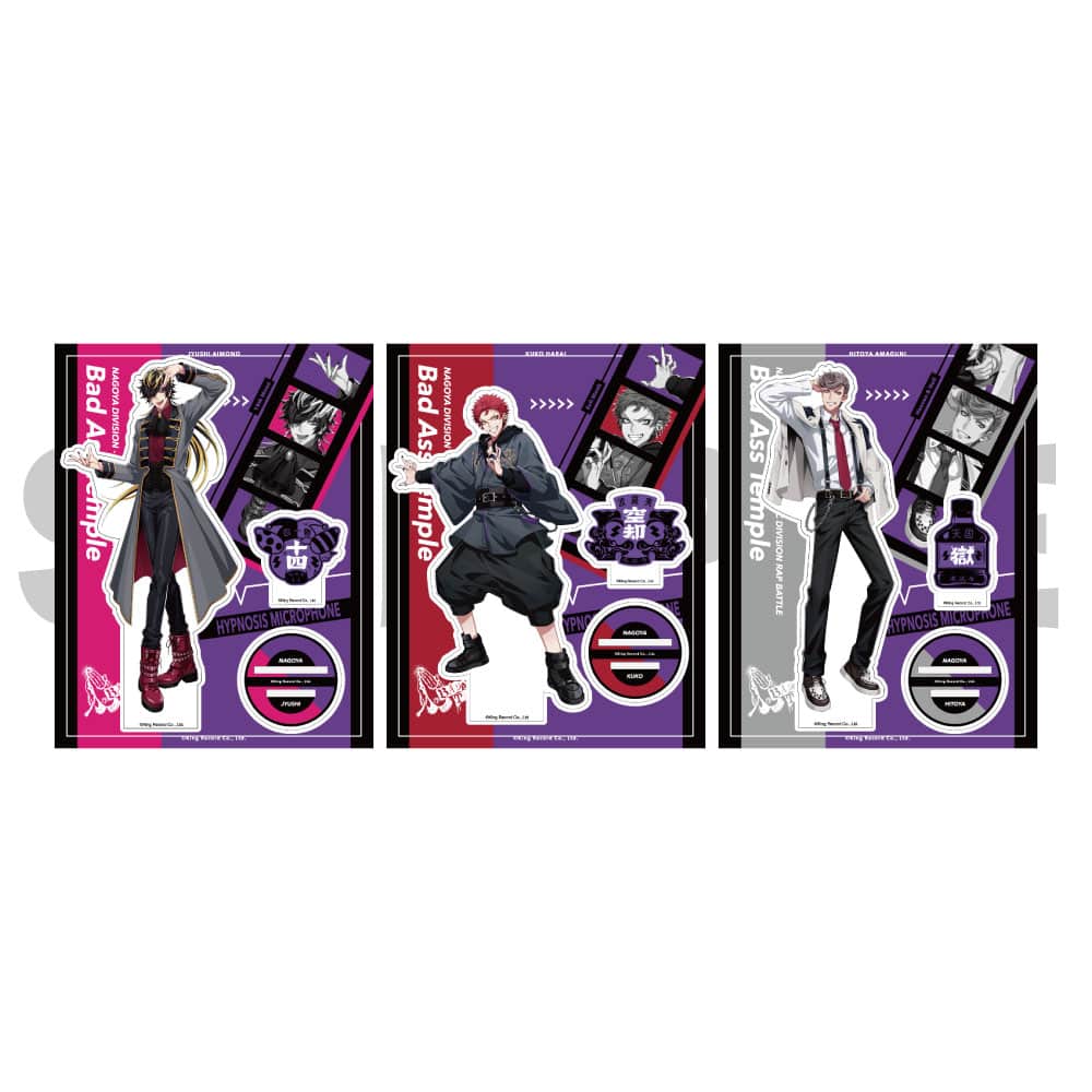 アクリルスタンド Bad Ass Temple HYPNOSISMIC -Division Rap Battle-OFFICIAL GOODS