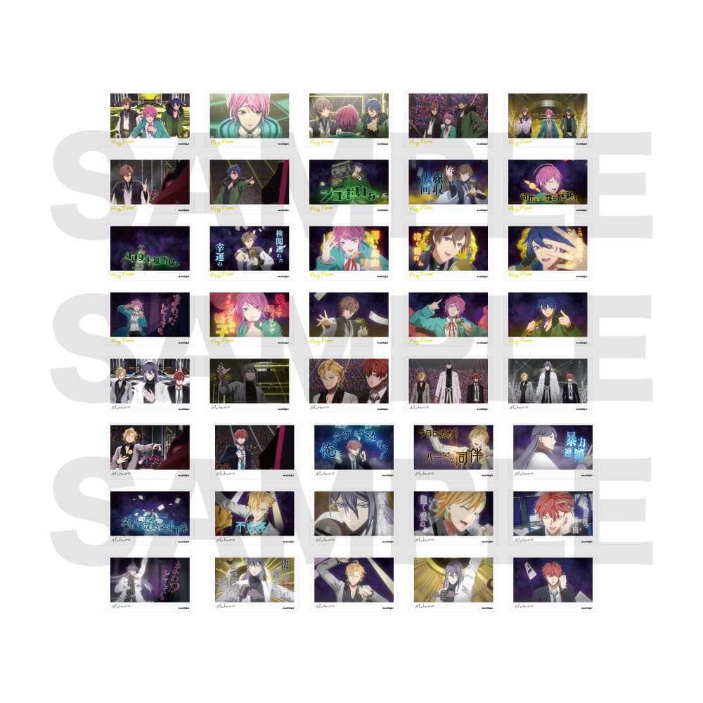 フォロワー様限定178★エレガントレース ステッカー シート 8種類セット KING RECORDS STORE >トレーディングステッカー (The movie ver.) Vol