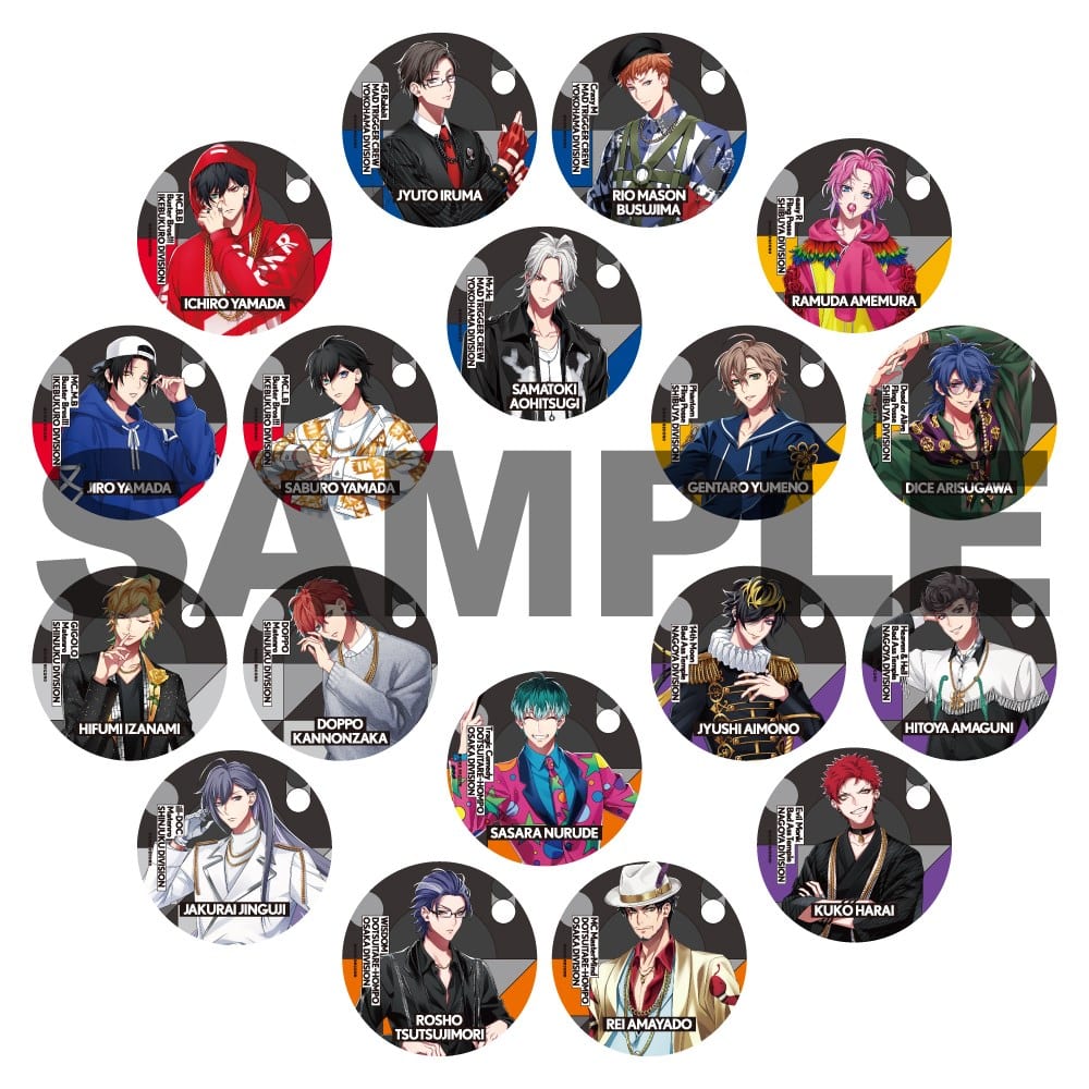 ヒプマイ 白膠木簓　ew02 缶バッジ42点セット KING RECORDS STORE >トレーディング缶バッジ(Extra Wardrobe02