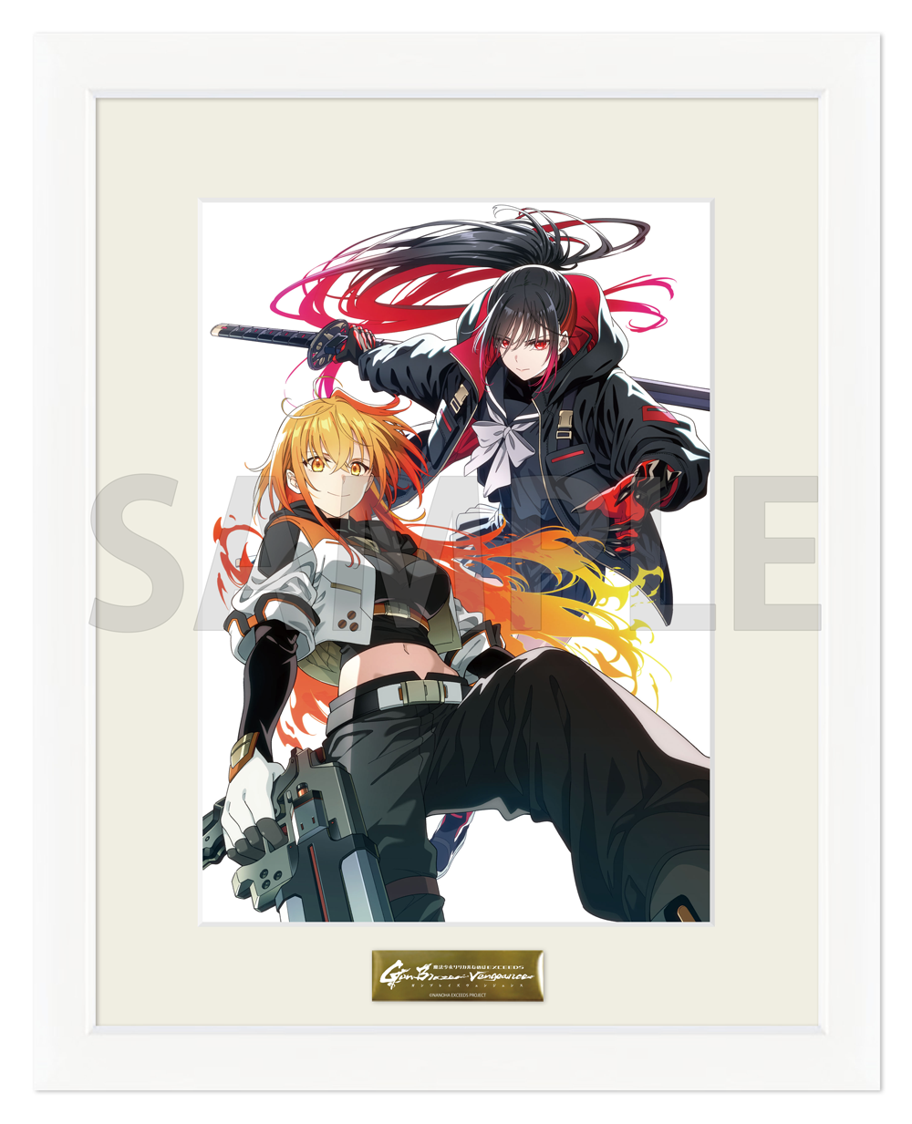 「魔法少女リリカルなのは EXCEEDS Gun Blaze Vengeance」Blu-ray Vol．1【初回限定版】キャラファイングラフセット
