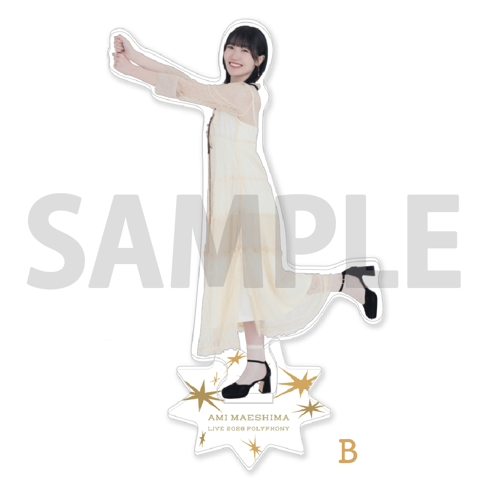 アクリルスタンド B【前島亜美 LIVE 2026 POLYPHONY】