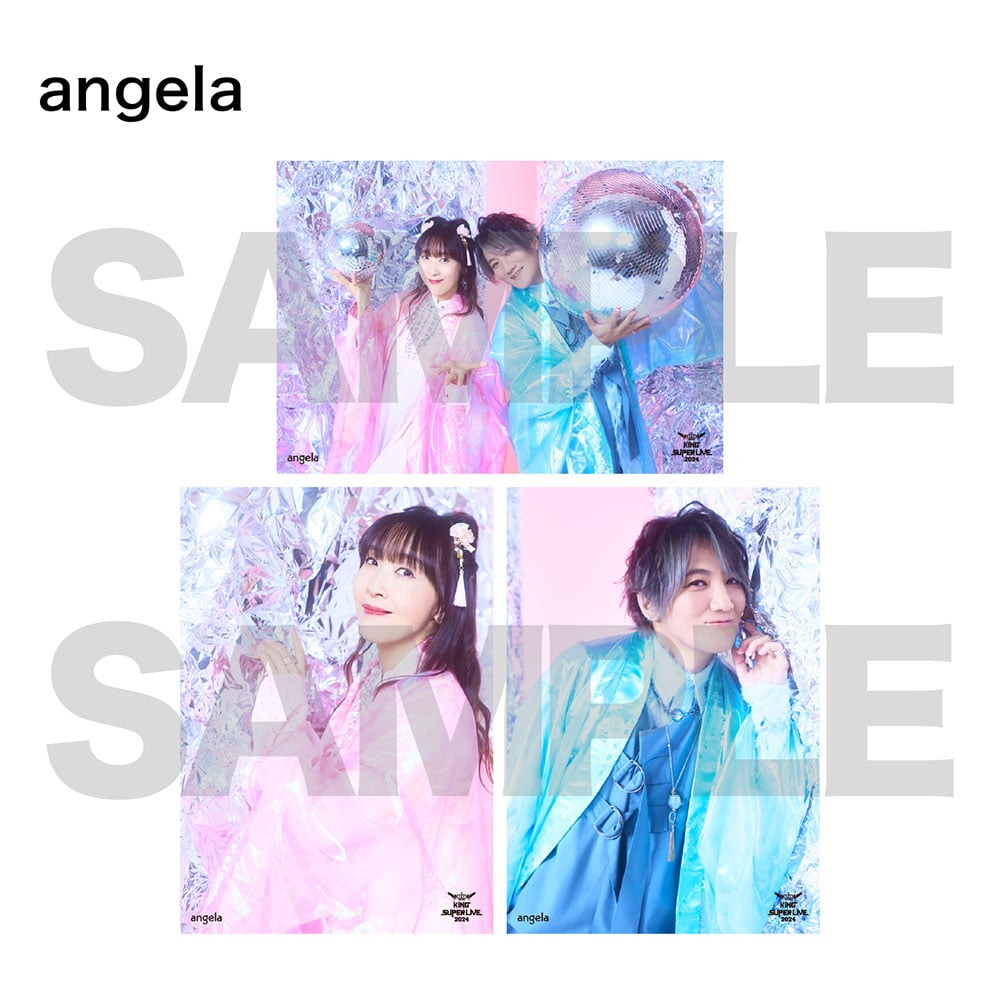 アーティスト別 ブロマイド3枚セット angela