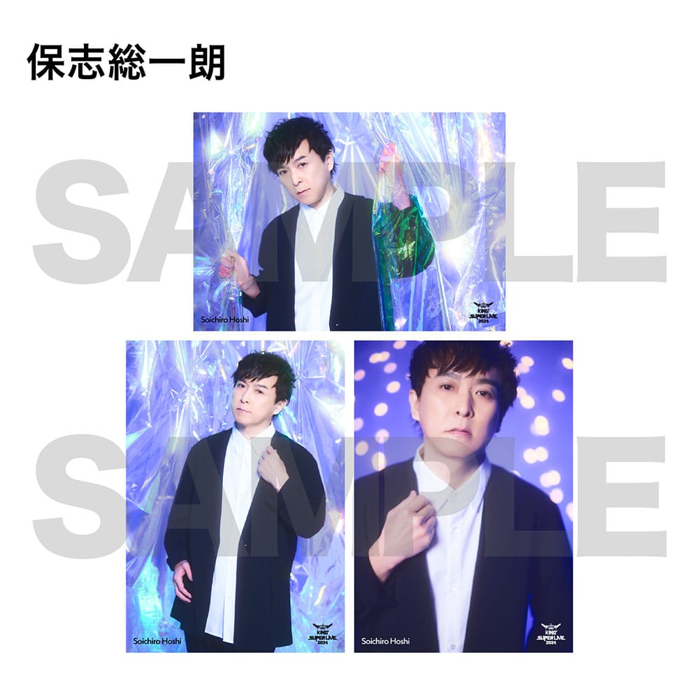 アーティスト別 ブロマイド3枚セット 保志総一郎